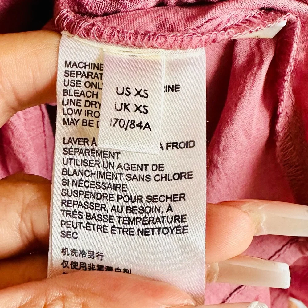 Free People dried current Ari Mini Dress